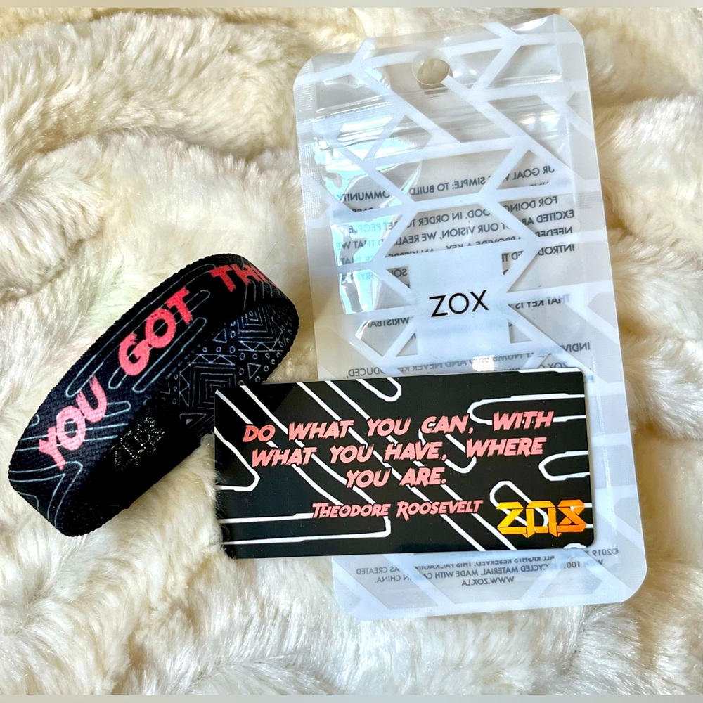 ZOX elastic wristband “you got this”